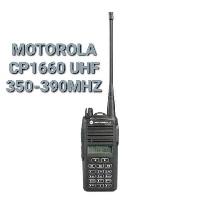 Promo Motorola Ht Motorola Cp1660 Uhf 350 Mhz Garansi Motorola Cp1660 Uhf