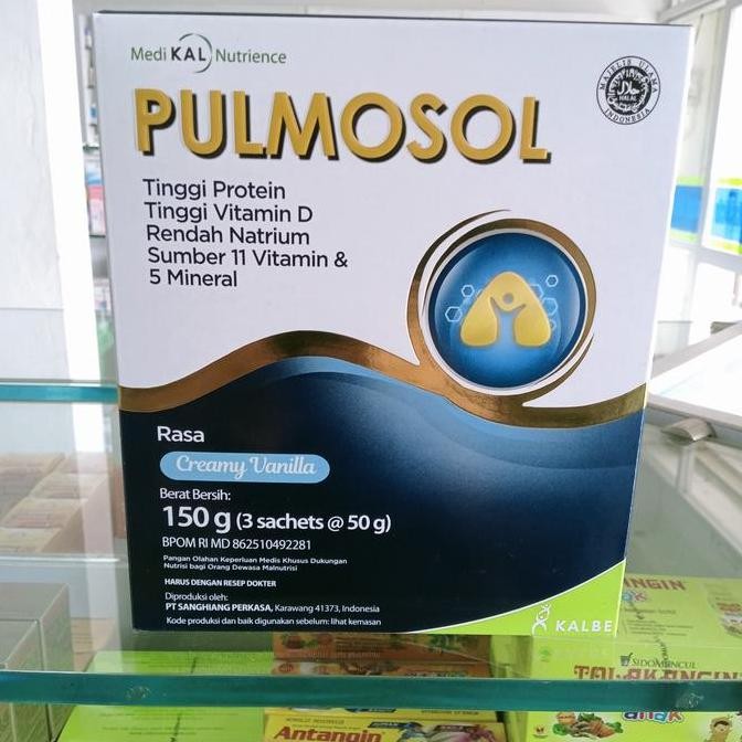 

Murah Pulmosol Rasa Creamy Vanilla 150 Gram