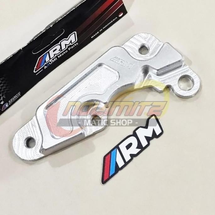 Breket Kaliper Depan RCB Racing Boy Nissin ARM Arumi Disc Brake 220mm Honda Vario Beat Scoopy