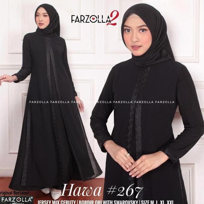 (Allthebest) GALERI SICANTIK - COD - Gamis Abaya Turki Hitam Polos - Baju Abaya Hitam Polos Elegan 2