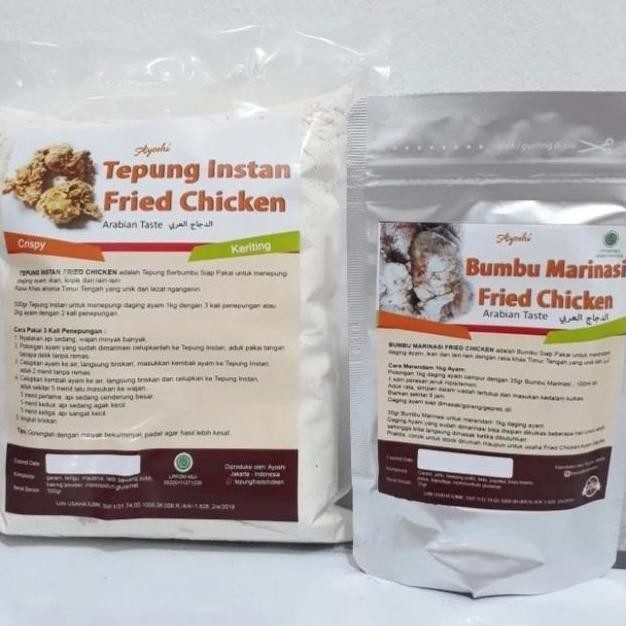 

Paket Tepung N Fried Chien Arabian Taste Bumbu Marinasi