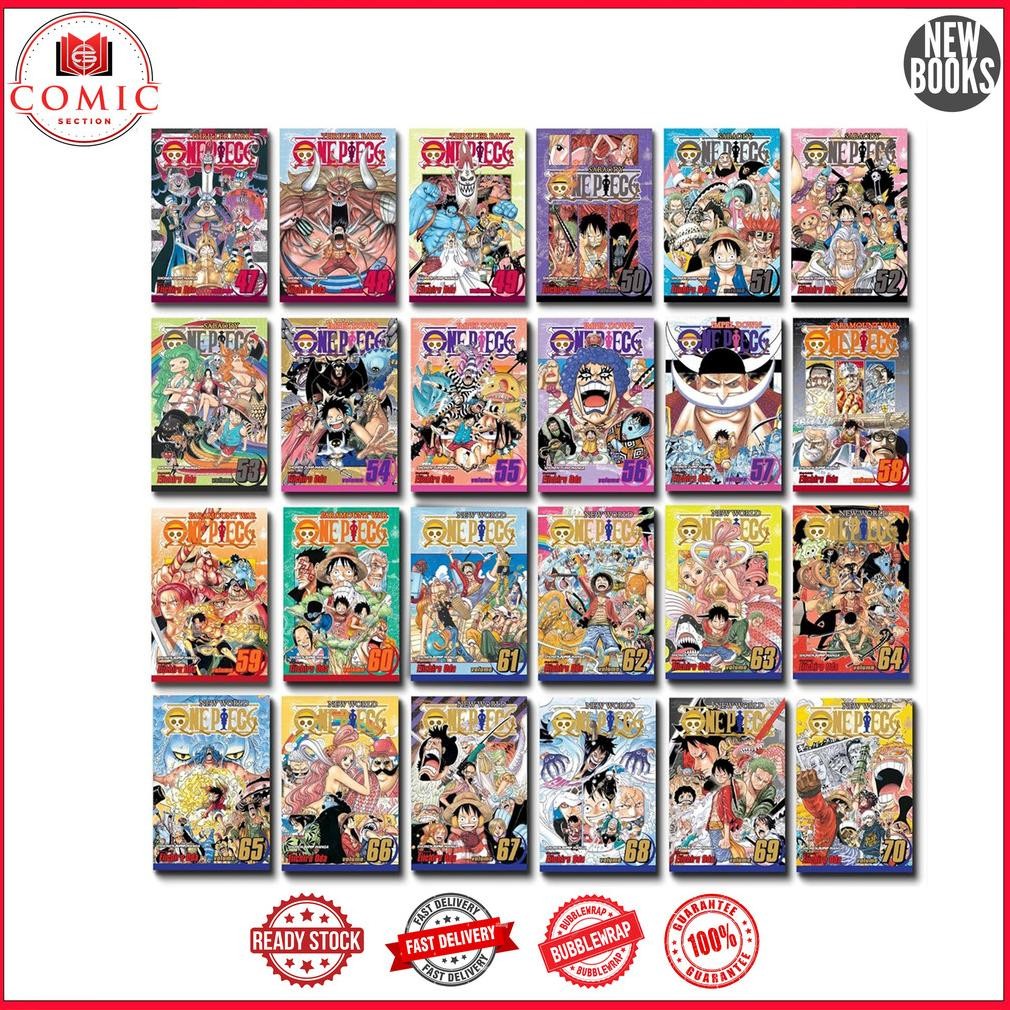 Vd08 One Piece Manga, Vol.1-100 (English Version)