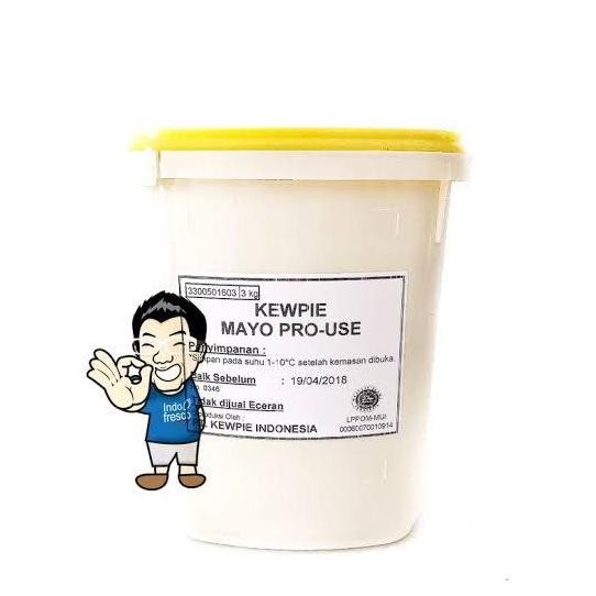 

Tersedia Kewpie Mayo Pro Use 3kg - Saus Mayonnaise Profesional & Tartar