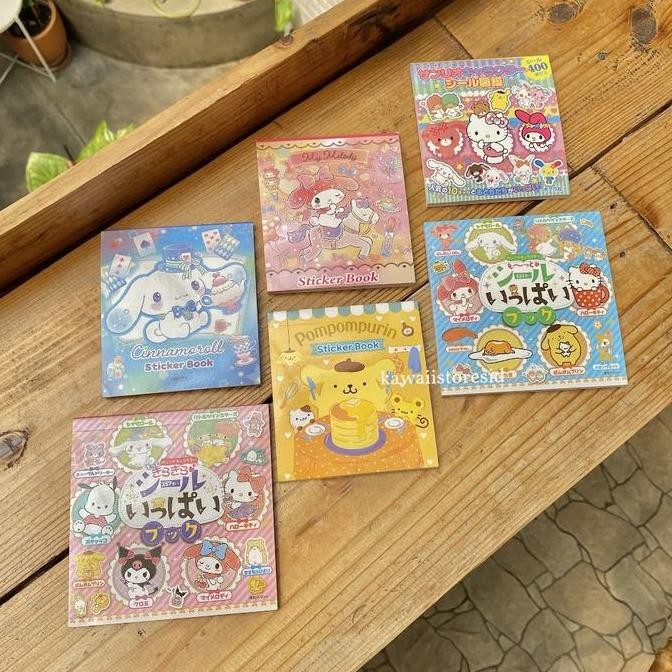 

Tersedia Stiker Buku Kartun Sanrio Kuromi Cinnamoroll Hello Kitty My Melody