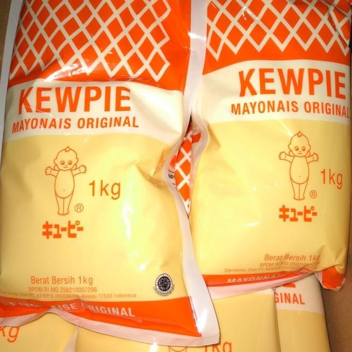

Tersedia Kewpie Mayonnaise Original 1kg - Saus Mayones Jepang Asli