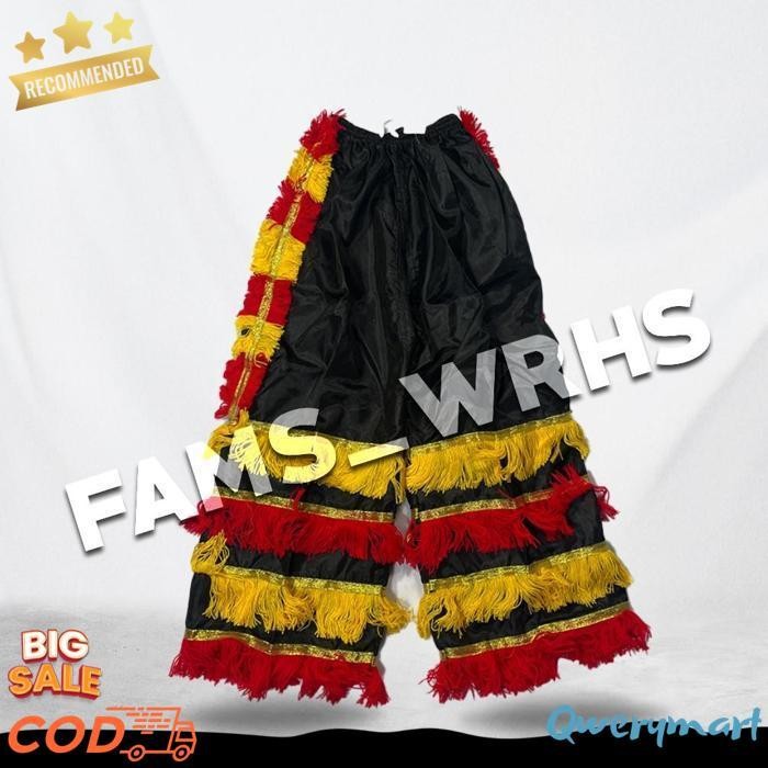 Celana Barongan Celana Dan Embong Barongan Jaranan Anak Jaranan