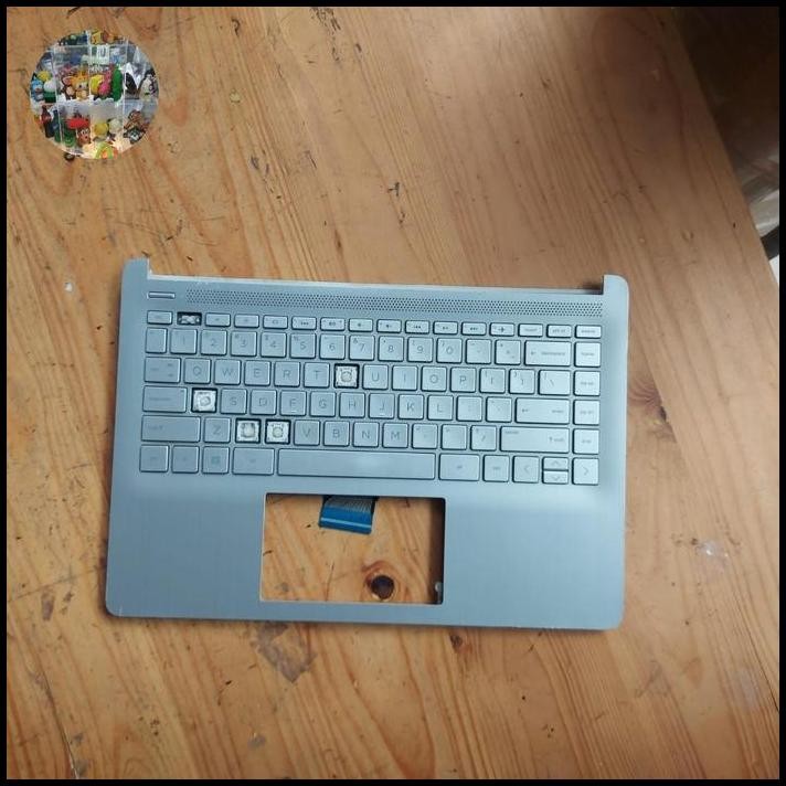 Palmrest HP 14 cf 14s DF laptop silver docking hp 6070B1581701