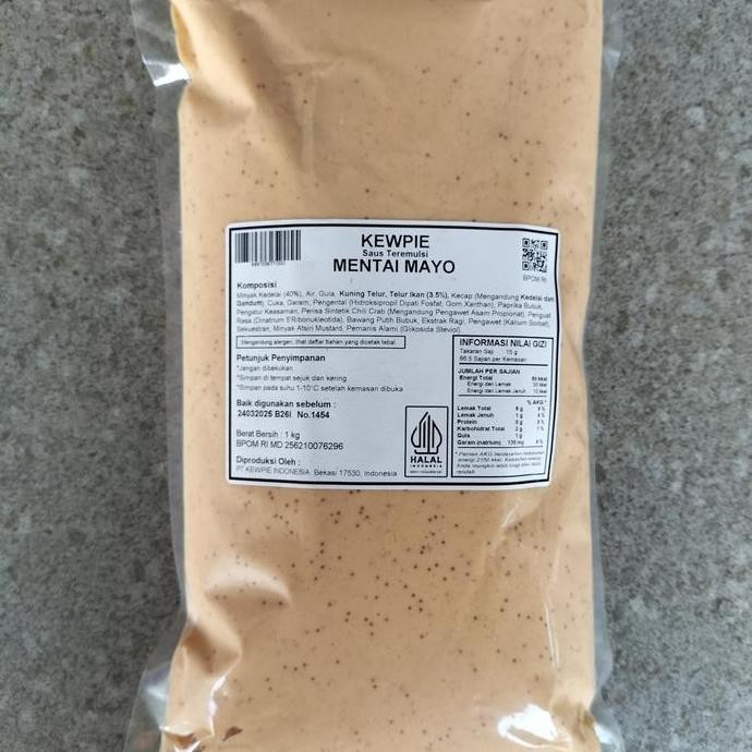 

Tersedia Kewpie Cooking Sauce Mentai Mayo 1kg - Saus Mayo Jepang Rasa Mentai