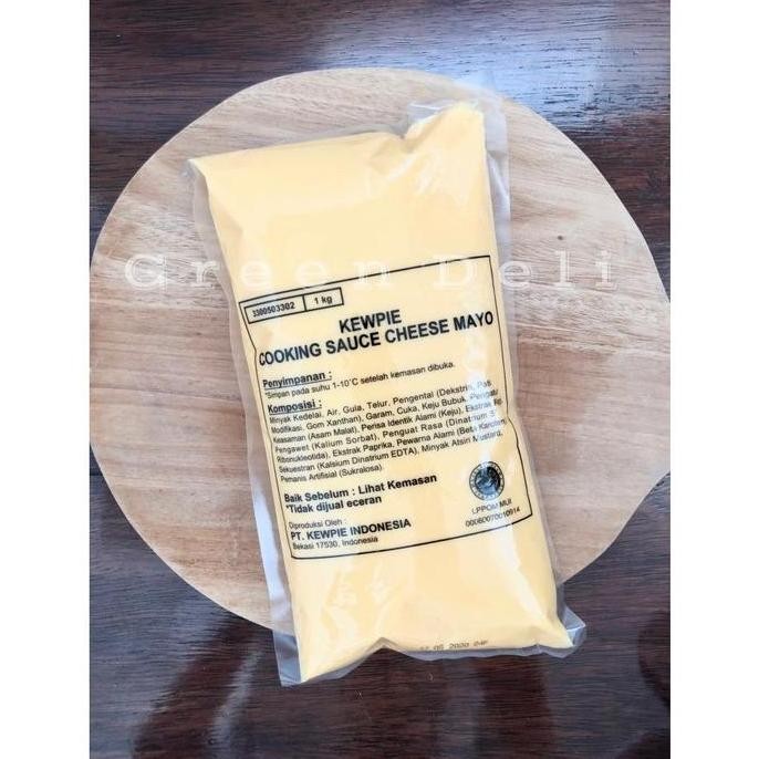 

Tersedia Kewpie Cooking Sauce Cheese Mayo 1kg - Saus Mayo Keju Lezat