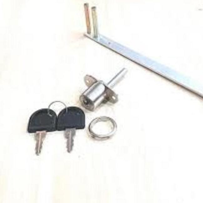 KUNCI CENTRAL DEPAN LACI-HUBEN HL-288-(KUNCI CENTRAL DEPAN/SATU SET)
