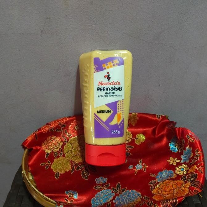 

Tersedia Nando's Perinaise Garlic 265gr - Saus Mayo Pedas Bawang Putih