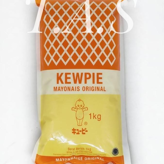

Tersedia Kewpie Mayonais Original 1Kg - Saus Mayo Jepang Premium