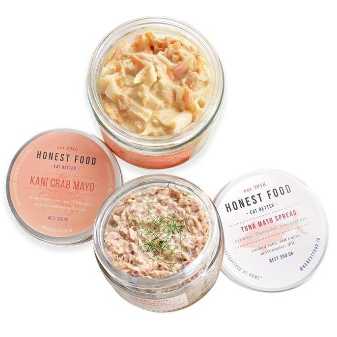 

Tersedia Kani Crab Mayo & Tuna Mayo Spread Combo - Selai Oles Sandwich Premium