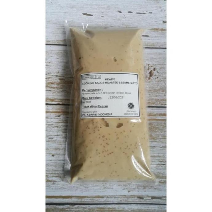 

Tersedia Kewpie Roasted Sesame Mayo Sauce 1kg Saus Mayo Wijen Panggang