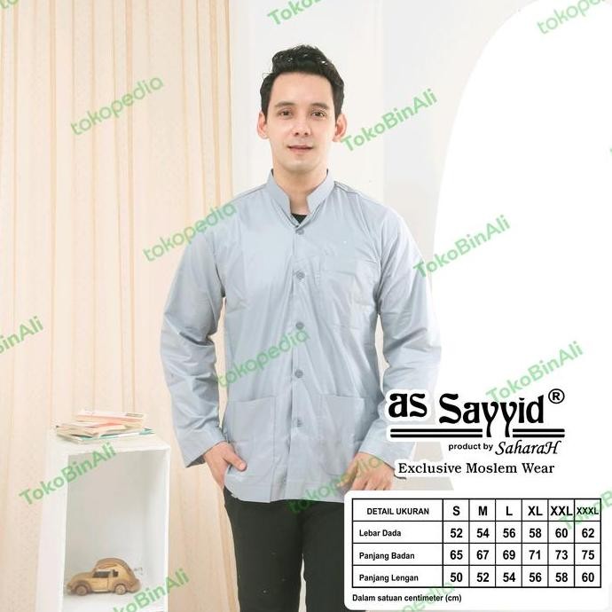 (Allthebest) Baju Koko Ammu AsSunnah Habib