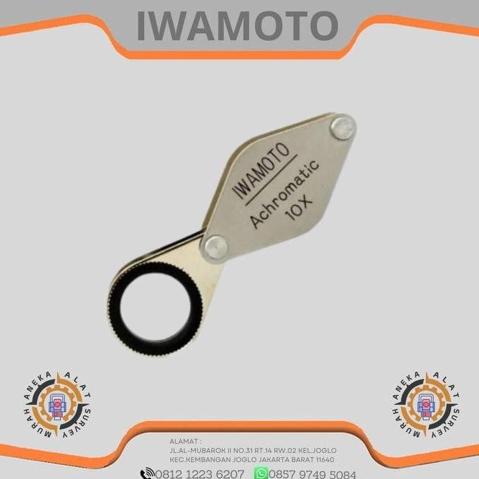 

Loupe Iwamoto Acromatic 10X Kaca Pembesar