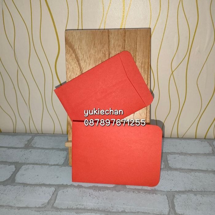 

LFM Amplop Merah Polos - Angpao 8*10cm