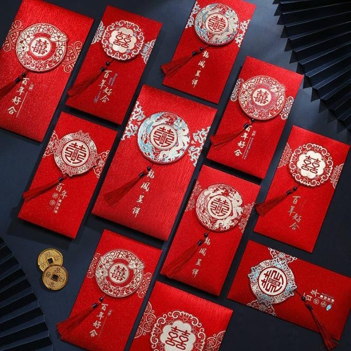 

LFM Angpao Wedding Red Packet Premium Shuangxi Sangjit Angpao SangPia