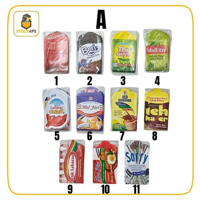 

LFM Amplop Lebaran / Angpao Lebaran / Amplop unik Snack 1pack isi 10pcs