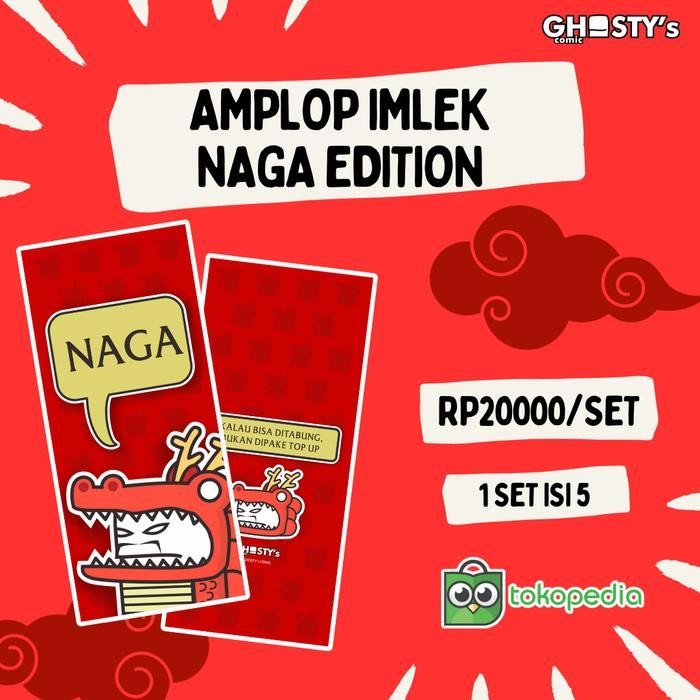 

LFM Ghosty's Comic Amplop Uang Angpao 2024 Naga