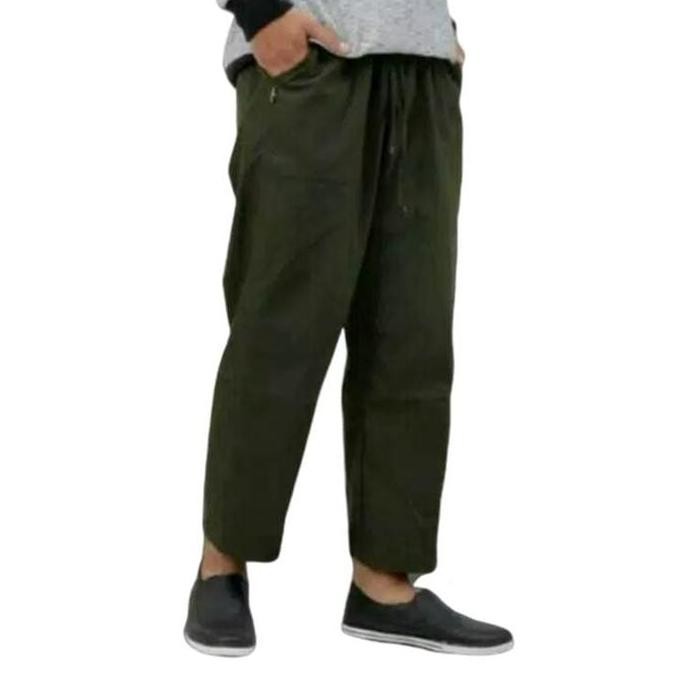 (Allthebest) Celana Cingkrang Sirwal Kantor Khansa Model Slimfit