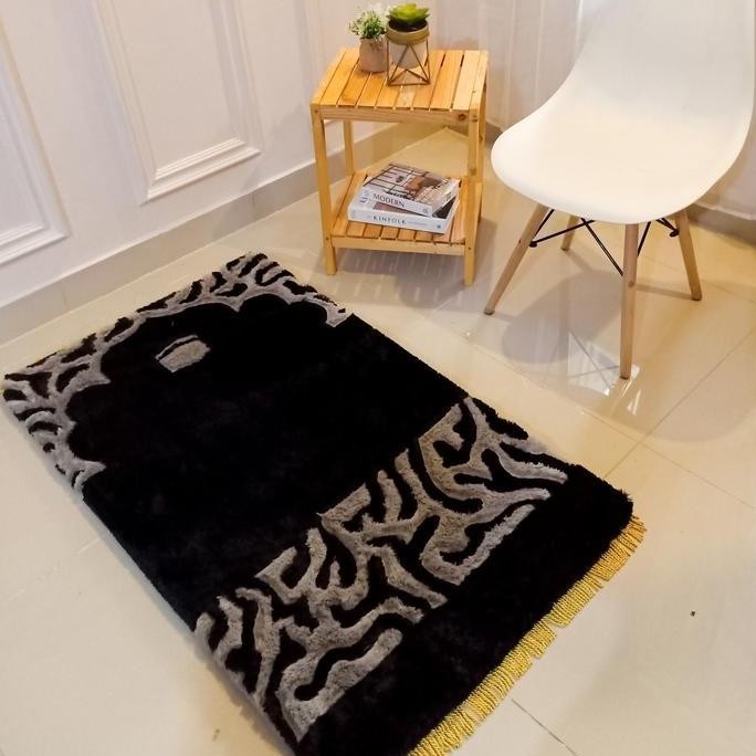 (Allthebest) SEJADAH BULU RASFUR SEJADAH BUSA SEJADAH PREMIUM Tebal busa 3cm