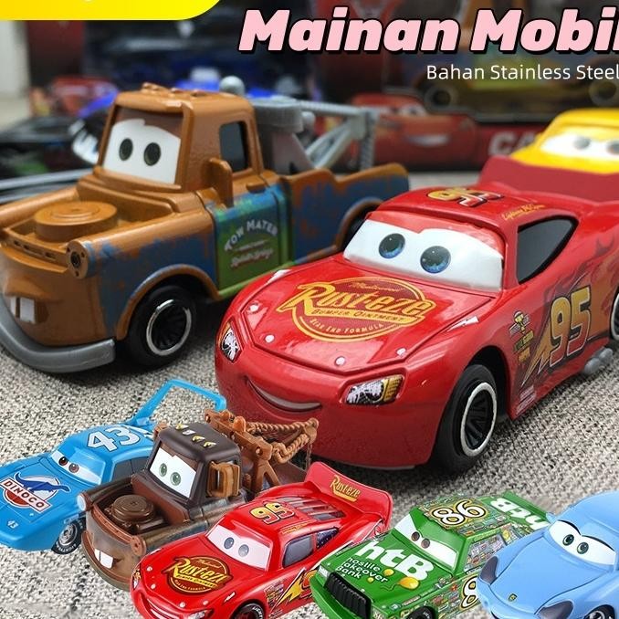 Mainan Mobil Besar Pixar Cars Mcqueen Mobil Mainan Bahan Paduan Mobil Mobilan Anak Cowok Laki Laki