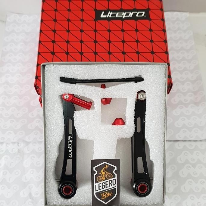 V BRAKE LONG NEW LITEPRO ALLOY ORIGINAL DAN TERPERCAYA