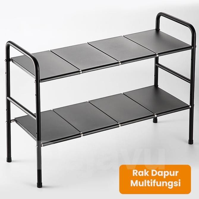 Dejavu Rak Dapur Panci Bawah Wastafel Rak Bumbu Susun Hrm160