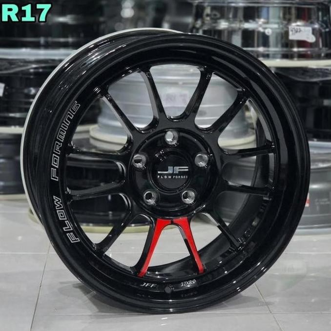 VELG MOBIL RING 17 ET 40 JF BUZZ VENOM FLOW FORMING R17 VELG RACING XPANDER HRV TERIOS RUSH JUKE BRV