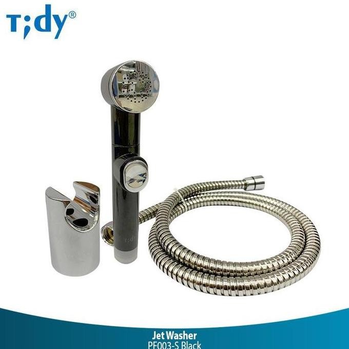 Tidy Jet Shower Kloset Hitam Pf003-S