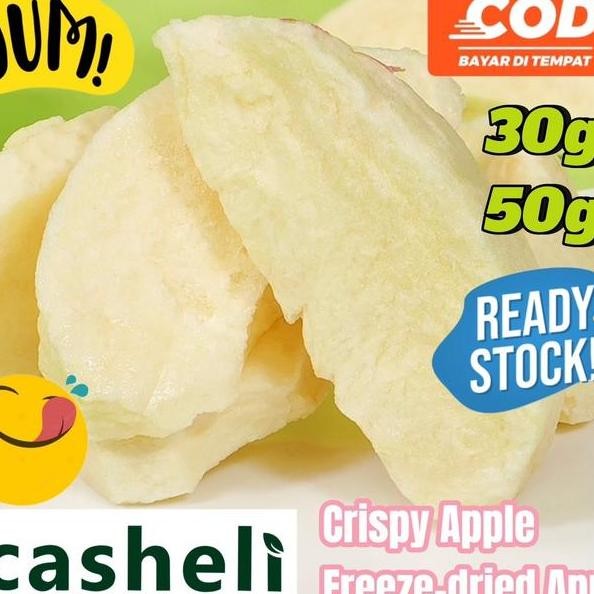 

Casheli Crispy Freezedried Krispy Apel Food Sna Camilan Chips Cemilan Snas Jajan Keripik Viral