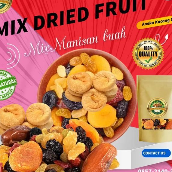 

Mix Dried Fruit 250Gr
