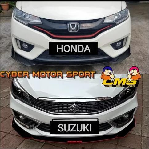 Lips Bumper Depan honda Jazz . Lips Bumper Universal. Front Lips jazz Best Original