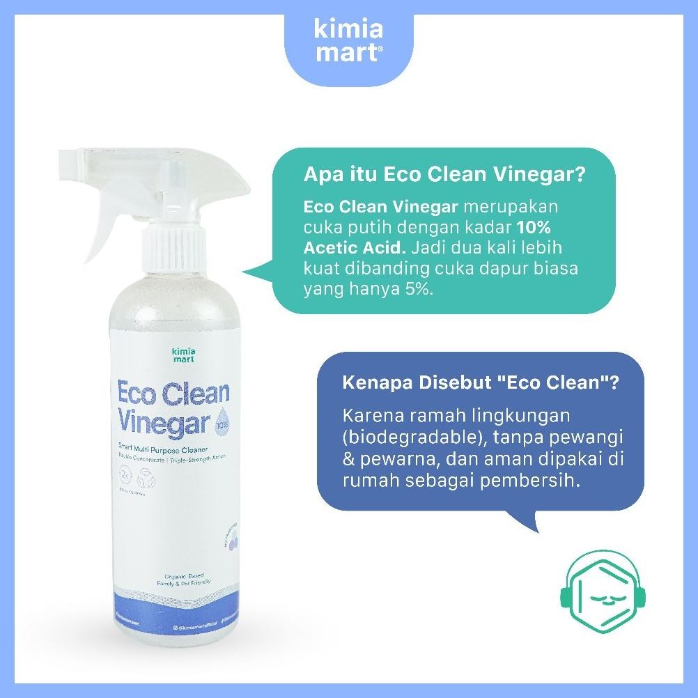 

Cuka Putih / Pembersih Multifungsi / Eco Clean Vinegar By Kimiamart.Id Pasti Promo