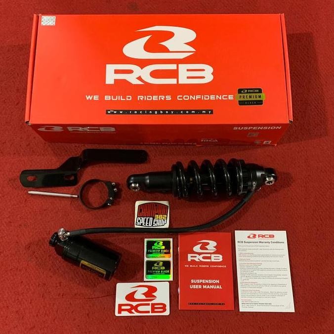 Promo Shockbreaker RCB DB-2 DB2 Line Premium Black Ninja 150 RR 150RR KRR COD