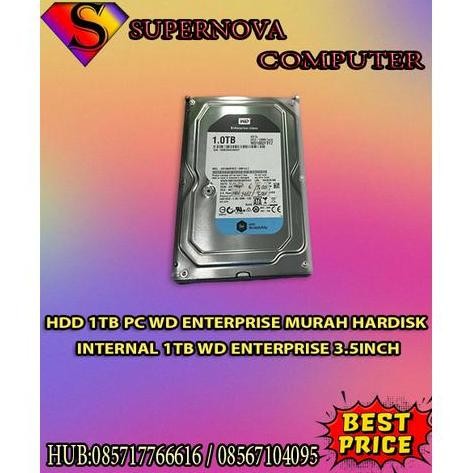 Hdd 1Tb Pc Wd Enterprise Hardisk Internal 1Tb Wd Enterprise 3.5Inch Co