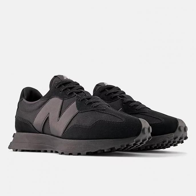 Sale New Balance 327 Triple Black (Ms327Ctb) 100% Original