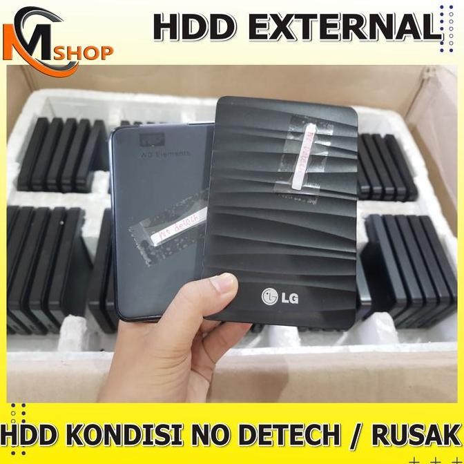 Hardisk External Rusak Hdd Eksternal 500Gb 1Tb No Detech Error Co