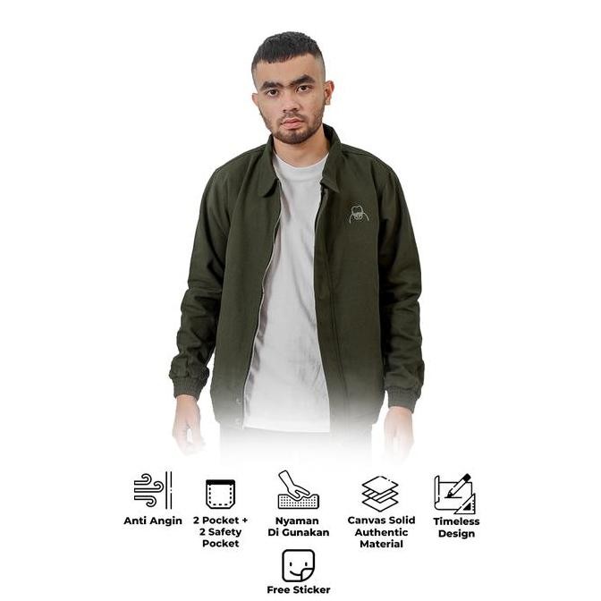 Sale Brey Jaket Pria Flight Bomber Motor Rion Jacket Cs