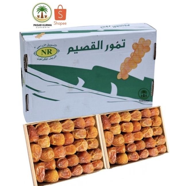 

New - Grosir NEW!! Kurma Sukari Basah 1dus(3kg) AlQassim / Kurma Sukary Raja Lembut Fresh ..