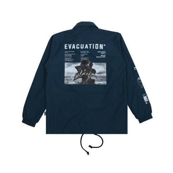 Murah Dobujack Coach Jacket Evacuation Green Petrol