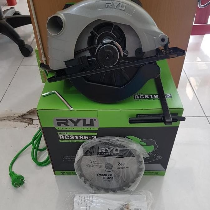 Ryu Rcs 185-2 Mesin Potong Kayu Rcs185-2 Gergaji Circular Saw Circle7"