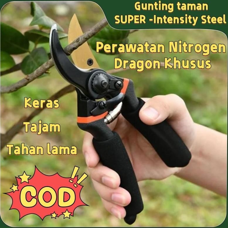 Dahan gunting taman tanaman rumput kebun gunting gunting taman kecil pemangkas tanam Sangat tajam aS