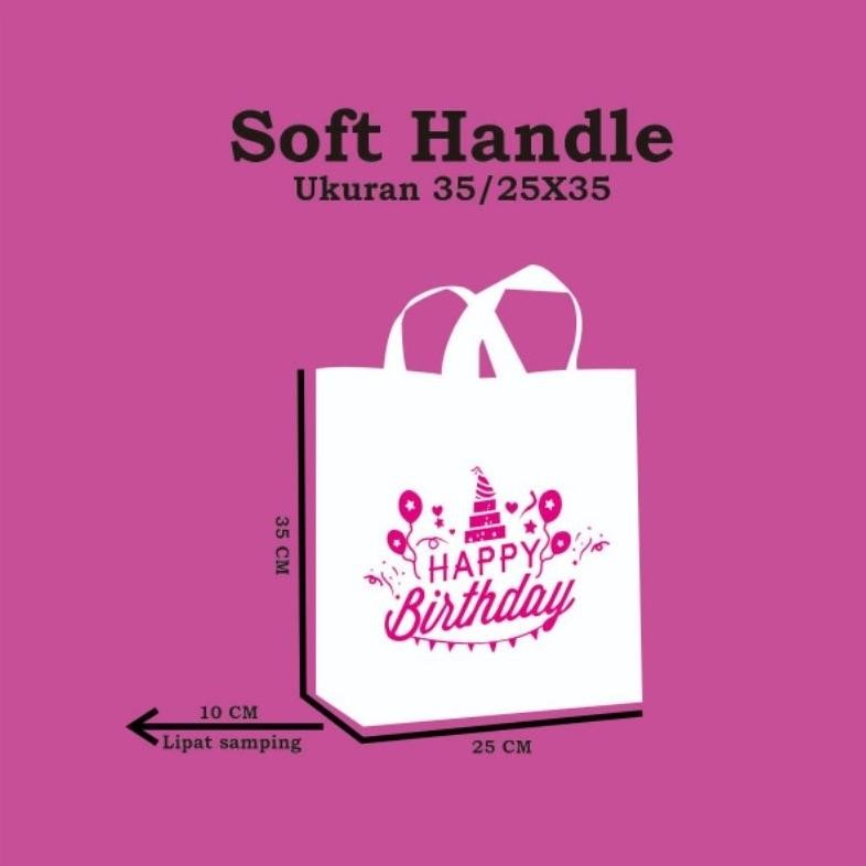 

Kantong Plastik Happy Birthday Soft Handle Isi 50Pcs Bahan PE Kantong Plastik Ulang Tahun Plastik Happy Birthday Kanyong Plastik Snack Ulang Tahun Bingkisan Ulang Tahun aSt