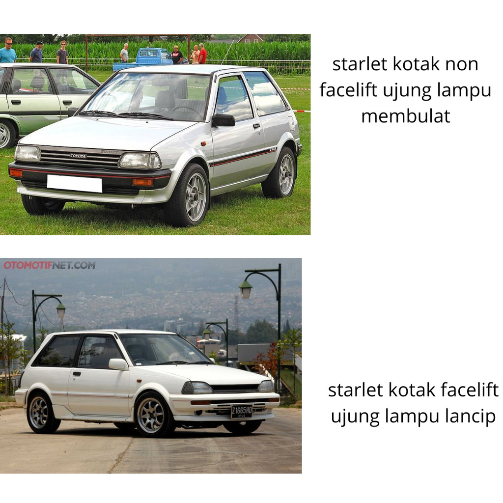 PROMO MIKA HEADLAMP STARLET KAPSUL NON FACELIFT 1991-1993 **