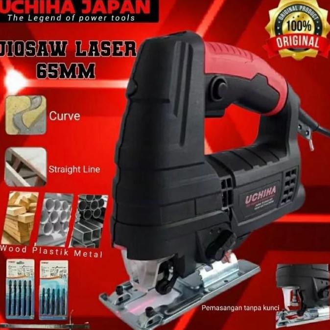 (Allthebest) PROMO mesin jigsaw laser merk UCHIHA japan qualiti