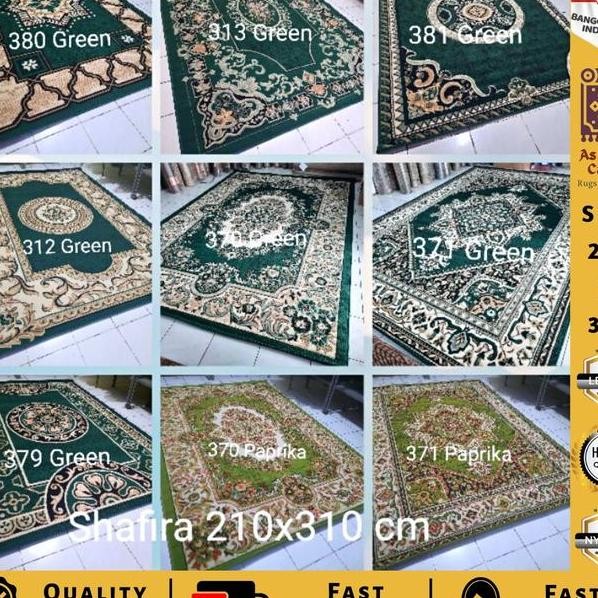 Kaet Lantai Permadani Jumbo 210310 Kaet Permadani Klasik Almaya