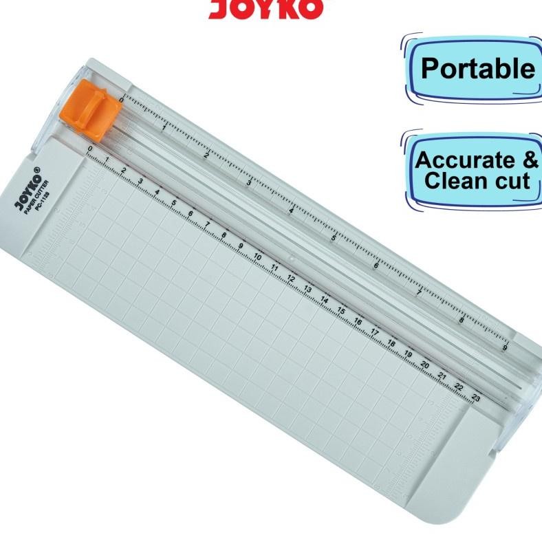 

Alat Pemotong Kertas Joyko Pc1128 Trimmer A5 R Cutter Potong El Geser