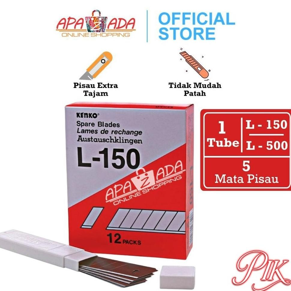 

Isi Ulang Cutter Besar Kenko L150 1 Tube Refill Cutter Besar